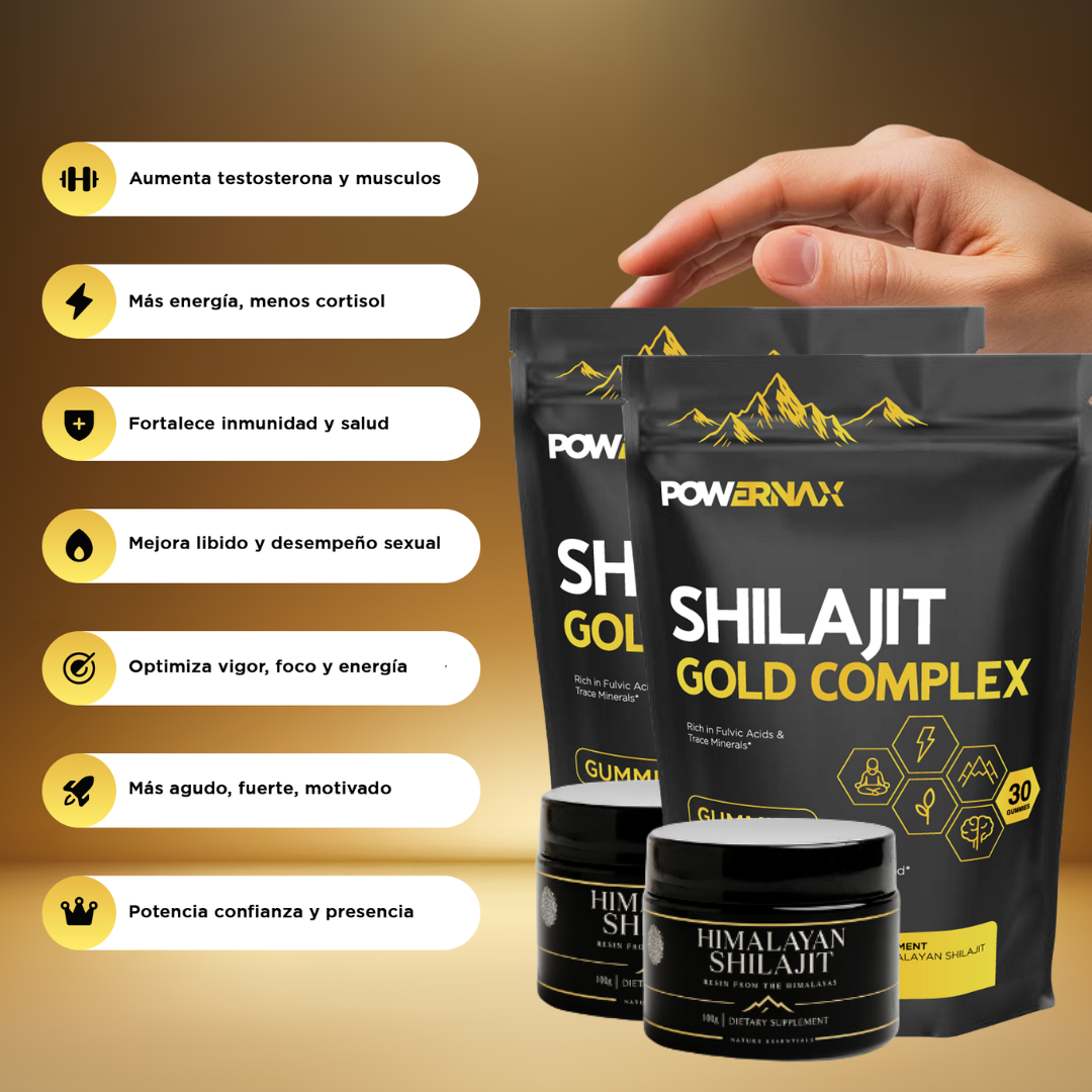Shilajit Pack -  Gomitas + Resina