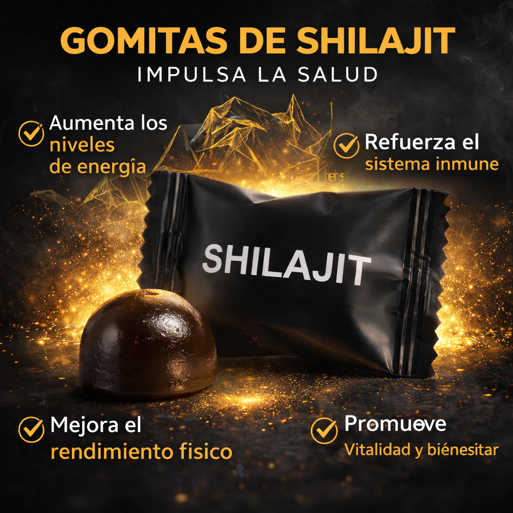 Shilajit del Himalaya | Gomitas (60u)
