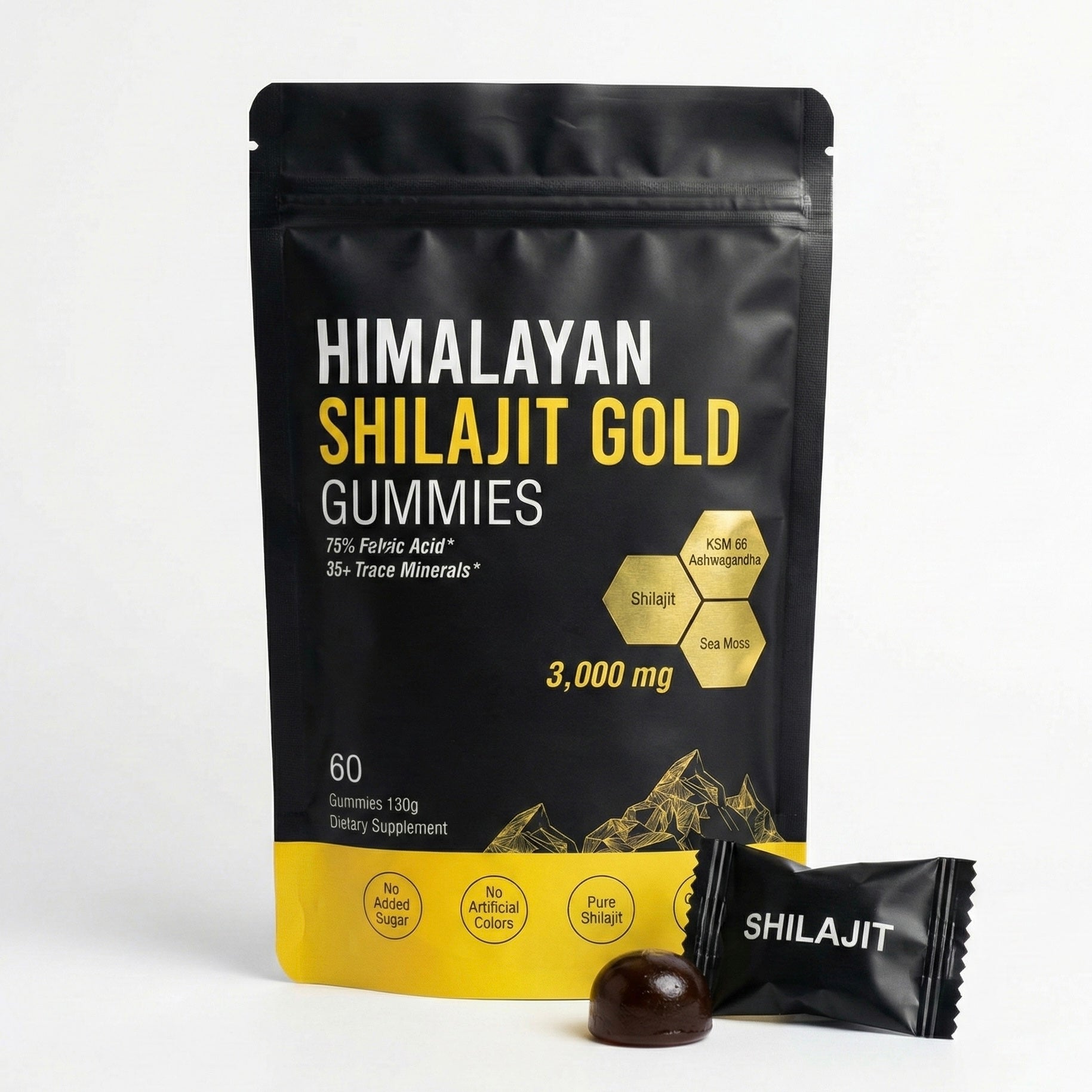 Shilajit del Himalaya | Gomitas (60u)
